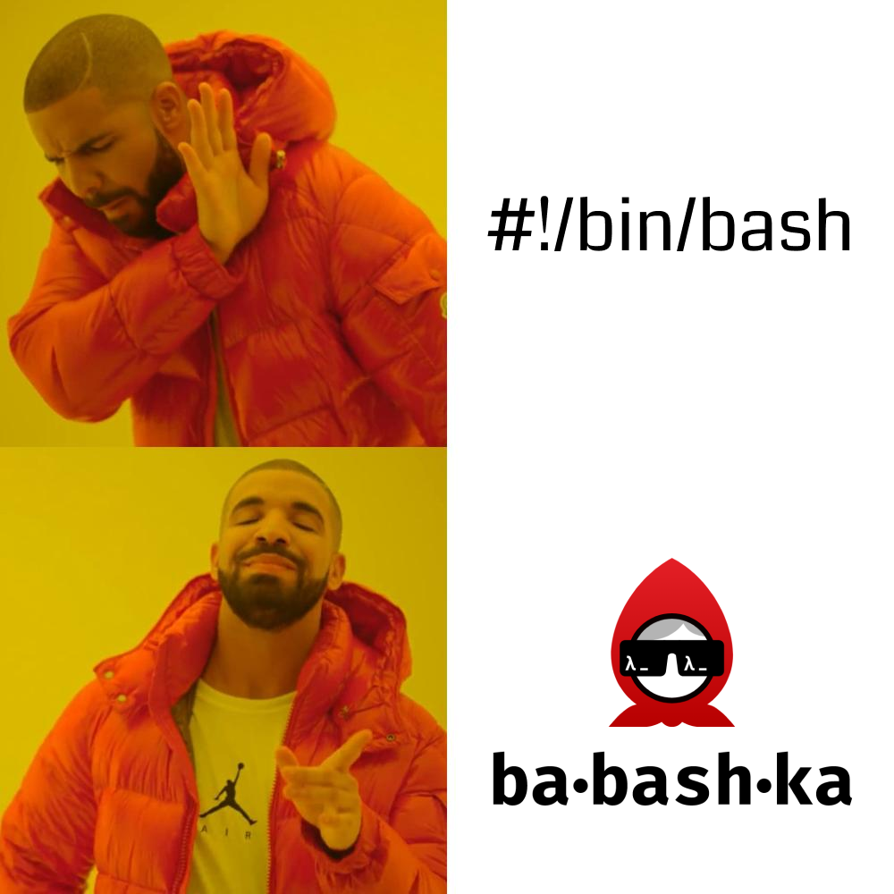 Drake Disapproves of bash. Drake Approves of Babashka